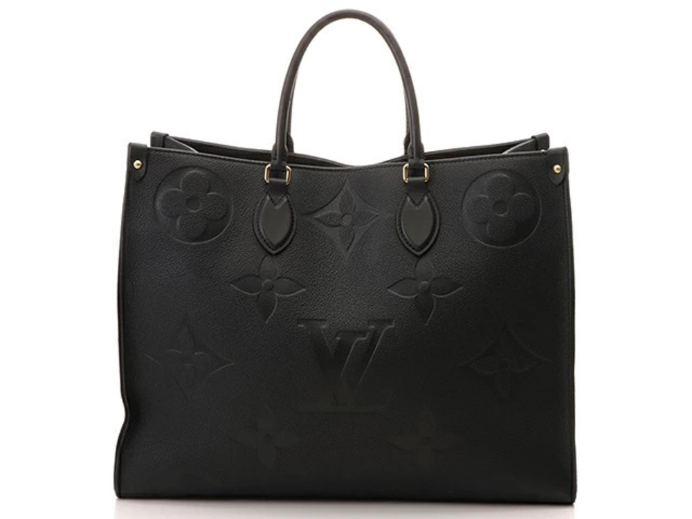 LOUIS VUITTON On The Go Monogram Empreinte Noir Black